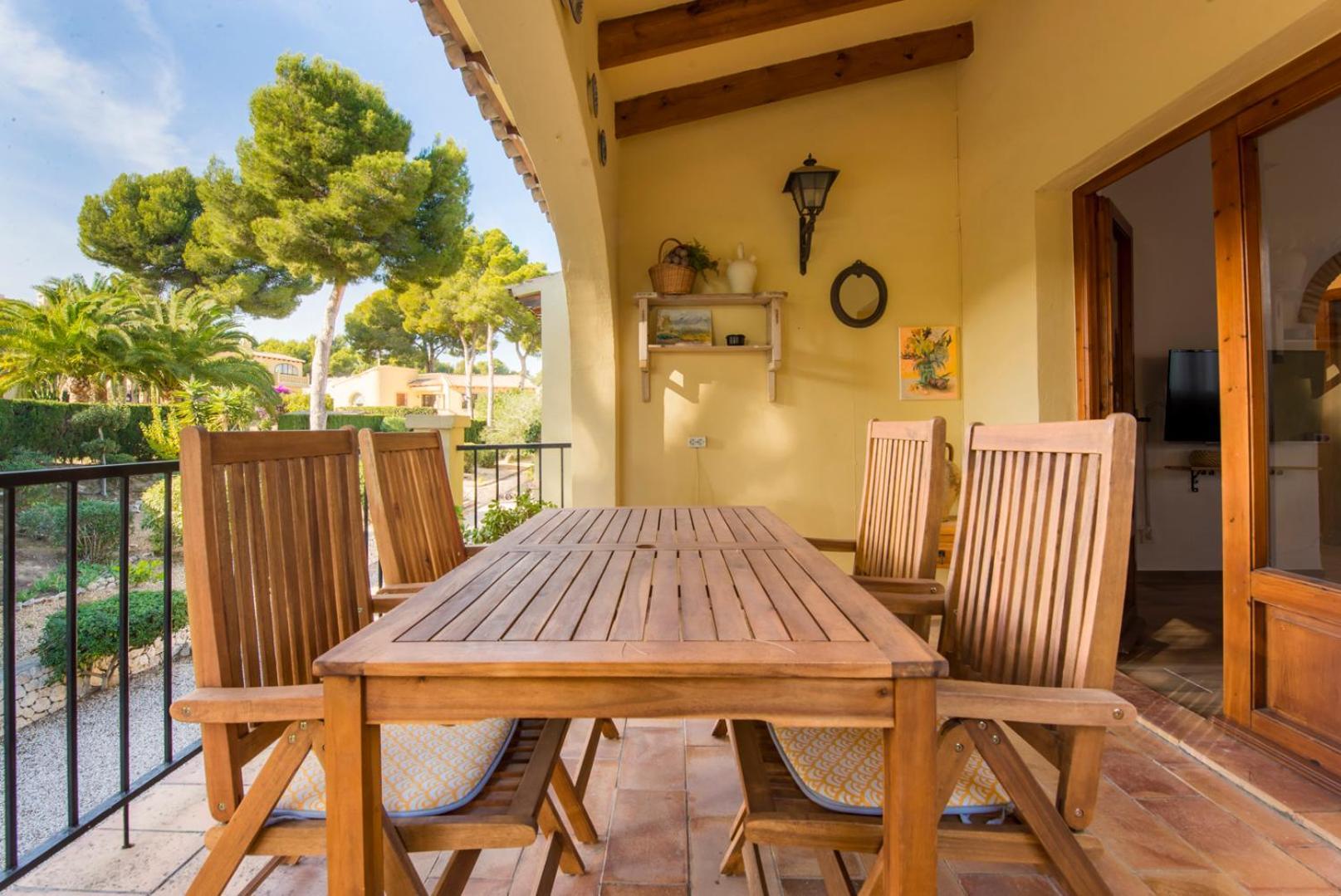 Apartamento En Moraira Con Piscina Zewnętrze zdjęcie